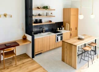 Expert Tips To Make The Most Of A Tiny Kitchen tiny kitchen design with solid wood cabinets