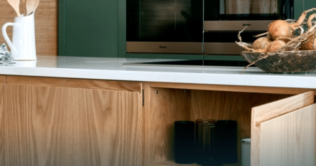 j profile handless cabinet doors