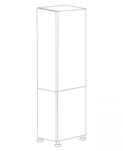 Pale Pine 15x84 Pantry Cabinet Assembled