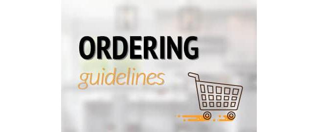 Ordering Guidelines