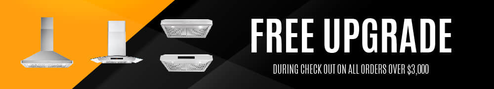 Free Upgrades for Order over $3,000