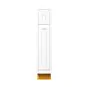Snow White Inset Shaker 9" Base Cabinet - RTA thumbnail