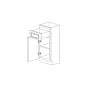 Anaheim Grey 9" Base Cabinet - RTA thumbnail