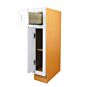 Snow White Inset Shaker 9" Base Cabinet - RTA thumbnail