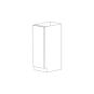 Piano Paint White Gloss 12" Base Cabinet - Assembled thumbnail