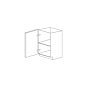 Jersey White 12" Base Cabinet with Full Height Door - RTA thumbnail
