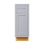 Dark Blue Inset Shaker 15" Base Cabinet- RTA thumbnail