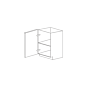 Dark Wood 15" Base Cabinet 1 Door - RTA thumbnail