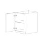 Calypso Grey 24" Base Cabinet - 1 Door - Assembled thumbnail