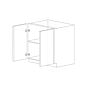 Piano Paint White Gloss 30" Base Cabinet - RTA thumbnail