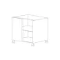 Lacquer White 42" Blind Base Corner Cabinet - RTA thumbnail