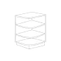 Orlando Ginger Square 12" Base End Shelf Cabinet - Right - RTA thumbnail