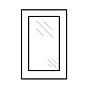 Clear Glass for 27x30 Door RTA Kitchen Cabinets thumbnail