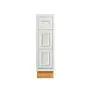 Vintage White Inset 12" Three Drawer Base Cabinet - RTA thumbnail
