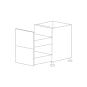 Calypso Grey 15" Drawer Base Cabinet - RTA thumbnail