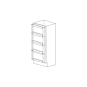 Fresno Grey Shaker 18" Three Drawer Base Cabinet - RTA thumbnail