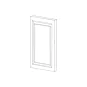 Lexington Grey Shaker Matching Wall End Panel 11-3-4"Wx36"H thumbnail