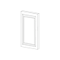 Hudson Pecan Rope 12x30 Matching Wall End Panel thumbnail
