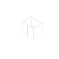 Attis Brown Flat Panel 30"x24"x21" Floating Vanity With Two Full Doors - Assembled thumbnail