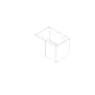 Beachcomber Flat Panel 36"x24"x21" Floating Vanity With Two Full Doors - Assembled thumbnail