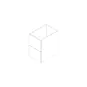 Palo Santo Flat Panel 15"x24"x21" Floating Vanity With Two Drawers - Assembled thumbnail