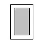 Frosted Glass for 27x42 Door RTA Kitchen Cabinets thumbnail