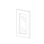 Orlando Ginger Square 21x42 Wall Cabinet Clear (Glass) Door thumbnail