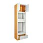 Vintage White Inset 31x93 Double Oven Pantry Cabinet - RTA thumbnail