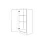 Ashton Grey Shaker 18x54 Utility Cabinet Bottom Part - RTA thumbnail