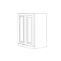 Romona Modern Gray 30x54 Utility Cabinet Bottom Part - Assembled thumbnail