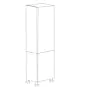Midnight Java Shaker 18x90 Pantry Cabinet - RTA thumbnail