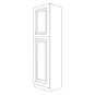 Ontario Beech Espresso 18x96 Utility Cabinet - RTA thumbnail