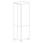 Matte White 24x84 Pantry Cabinet - RTA thumbnail