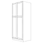 Midnight Java Shaker 24x90 Pantry Cabinet - RTA thumbnail