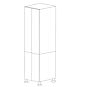 Grecian White 24x90 Pantry Cabinet - RTA thumbnail