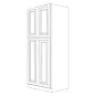 Ontario Beech Espresso 24x96 Utility Cabinet - RTA thumbnail