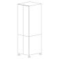 Grecian White 30x84 Pantry Cabinet - Assembled thumbnail