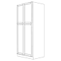 Lexington Espresso Shaker 30x90 Pantry Cabinet - RTA thumbnail
