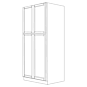 Lexington Espresso Shaker 30x96 Pantry Cabinet - Assembled thumbnail