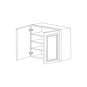 Romona Modern Gray 30x42 Pantry/Oven Cabinet Top Part - RTA thumbnail