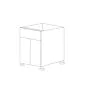 Walnut 36" Sink Base Cabinet - RTA thumbnail
