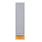Dark Blue Inset Shaker 9" Base Spice Drawer Cabinet - RTA thumbnail