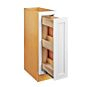 Snow White Inset Shaker 9" Base Spice Drawer Cabinet - RTA thumbnail