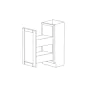 Irvine White Shaker 6" Spice Rack Drawer Cabinet - RTA thumbnail
