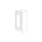 Anaheim Grey 9" Base Spice Drawer Cabinet - RTA thumbnail