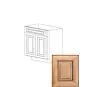 Orlando Ginger Square 30" Sink Base Vanity - RTA thumbnail