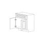 Orlando Ginger Square 30" Sink Base Vanity - RTA thumbnail
