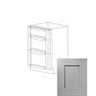 Fresno Grey Shaker 18" Three Drawer Vanity Cabinet - RTA thumbnail