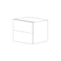 Piano Paint White Gloss 36" Vanity Cabinet - RTA thumbnail