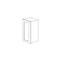 Jersey White Shaker 9x30 Wall Cabinet - RTA thumbnail
